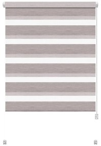 Taupe roleta deň a noc 42,5x150 cm Zebra Silvalin – Gardinia