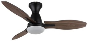 Globo 03671B - LED Stm. stropný ventilátor GALE LED/22W/230V 3000/4500/6000K +DO