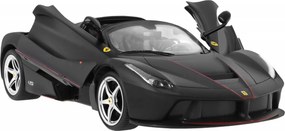 Ferrari LaFerrari Aperta čierna RASTAR 1:14 model auta na diaľkové ovládanie + 2,4 GHz diaľkové ovládanie