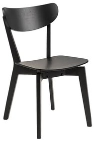 Roxby jedálenská stolička čierna