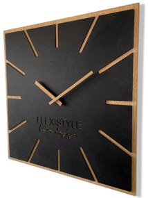 Dekorstudio Moderné drevené hodiny EKO Exact - 60cm