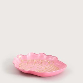 Dekoračný tanier FAROS ružový 764431