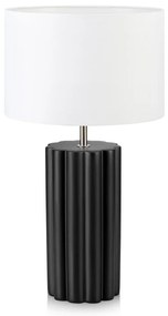 Markslöjd 108221 - Stolná lampa COLUMN 1xE14/18W/230V čierna