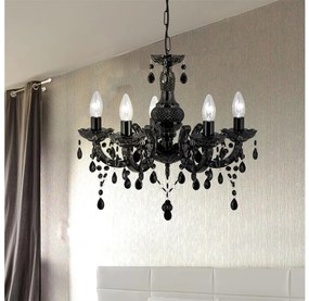 Searchlight - Luster na reťazi MARIE 5xE14/40W/230V