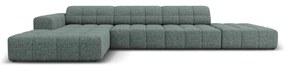 Tyrkysová rohová pohovka (ľavý roh) Chicago – Cosmopolitan Design