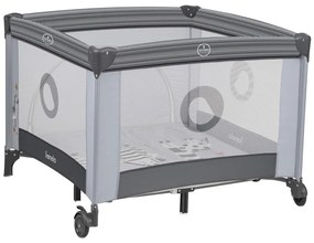 Lionelo - Hracia ohrádka BONNIE Grey Stone