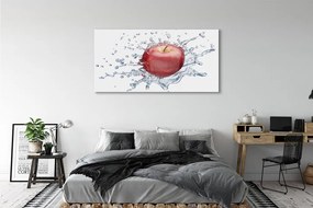 Obraz plexi Červené jablko vo vode 140x70 cm