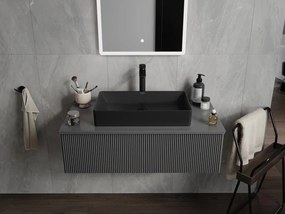 Mexen NADIA umývadlo, 60 x 35 cm, čierna matná, 21616085