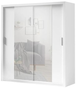 Posuvná skriňa so zrkadlom Kler SZ200 KE09, Farby: dub artisan / zrkadlo