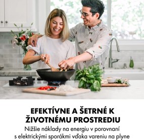 Klarstein Goldflame 4, plynová varná doska, 4 mosadzné horáky, sklokeramika