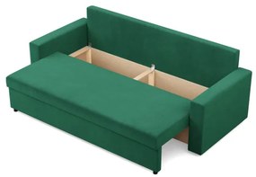 Trojmiestna rozkladacia sedačka NEO Kronos fľaškovo zelená