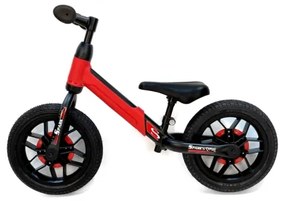 QPlay - Odrážadlo s LED svetlami na kolesách SPARK červená