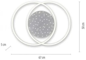 Paul Neuhaus 6025-55 - LED Stmievateľné stropné svietidlo YUKI LED/48W/230V + DO