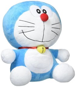 Plyšák Doraemon s rolničkou 28 cm
