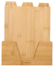Sada troch dosiek na krájanie BAMBOU hnedé ALL 816432