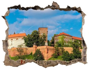 Fototapeta díra na zeď 3D Krakov, poľsko nd-k-74616787