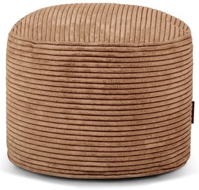 Hnedý menčestrový sedací vak Mini – SLOWDOWN