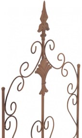 Mriežka na ruže Burg - 122 x 35 cm - Hnedá antik