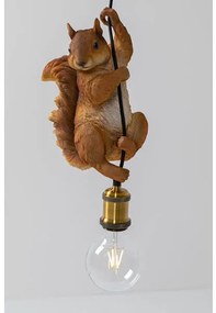 Squirrel visiaca lampa oranžová