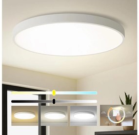 Brilagi - LED stropné svietidlo POOL LED/180W/230V 3000/4500/6000K priemer 120 cm biele