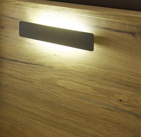 Posteľ s nočnými stolíkmi Trattino 180x200 cm, s osvetlením