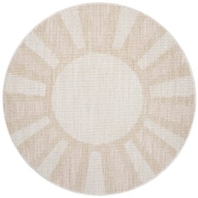 Dekorstudio Vintage okrúhly koberec CLASICO 9152 - ružový Priemer koberca: 200cm