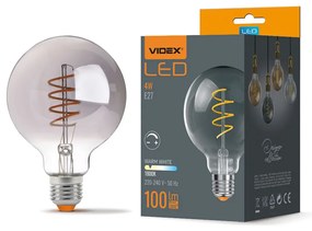 LED stmievateľná žiarovka G95 | E27 4W Filament