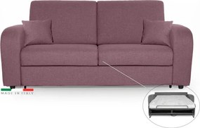 Pohovka na každodenné spanie LIVORNO s rozkladom, levanduľová (penelope 15), 140