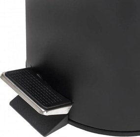 Odpadkový kôš do kúpeľne BALI 3l - softclose - čierny