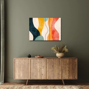 Obraz - Minimalistická farebná ilustrácia II. (70x50 cm)