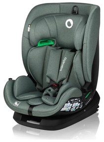 Lionelo - Autosedačka so základňou, otočná LAVENDER i-Size 76-150 cm Pistáciovo zelená