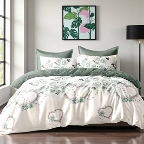 Obliečky VARMA HEARTS 7-dielna sada 140x200 cm