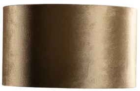 Zamatový tienidlo bronzové so zlatým vnútorným priestorom 35/35/20