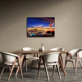 Obraz - Večerný bar (70x50 cm)