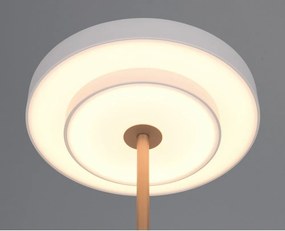 Slonovinová LED stolová lampa so stmievačom (výška 45,5 cm) Keaton – Trio