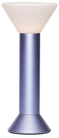 Fialová stmievateľná stolová lampa (výška 30 cm) Flash – Hübsch