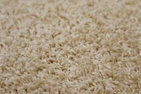 Vopi, AKCIA: 200x200 (průměr) kruh cm Kusový koberec Color shaggy béžový guľatý, béžová, obývacia izba