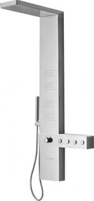 Mexen Natan, sprchový panel s výlevkou h-1440, chrómová, 7626-04-00