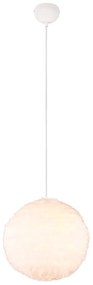 Krémové závesné svietidlo ø 35 cm Furry – Reality