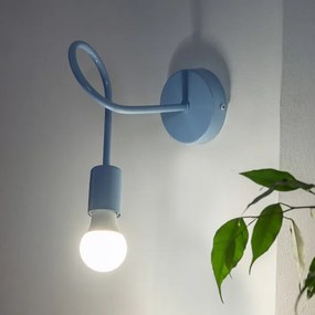 Nástenné svietidlo OXFORD 1xE27/15W/230V modré