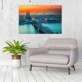 Obraz - Kolín nad Rýnom (90x60 cm)
