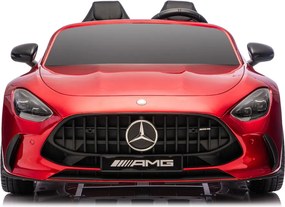 LEAN CARS Autobatéria Mercedes GT63 AMG DK-GT63 24V LCD červená lakovaná