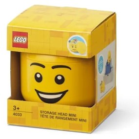 Plastový detský úložný box Head - LEGO®