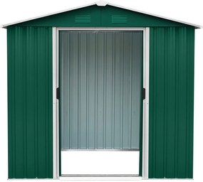 Záhradný domček BestBerg ZDB-2Z / 2,5 m² / 194 x 131 x 184 cm / zelený