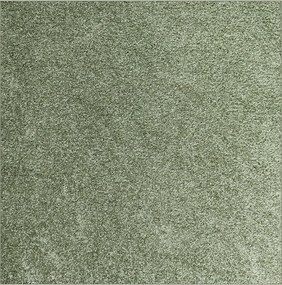 AladinWorld Expres, Kusový koberec Velur Ultra olivový štvorec, 200x200, zelená, obývacia izba