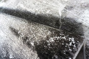 Koberec Mitra 3002 BEIGE – béžovo-sivý vzorovaný obdĺžnik Rozmer: 80x150 cm