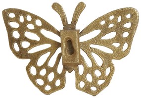 Kovová nástenná dekorácia 10x7 cm Butterfly – Light &amp; Living