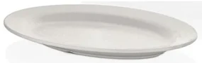 KULSAN NOVA MELAMÍNOVÝ OVÁLNY TANIER 51X36CM BIELY