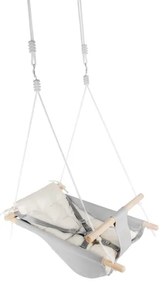 2Kids Toys - Detská textilná hojdačka pre najmenších šedá