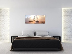 Obraz jachty (120x50 cm)